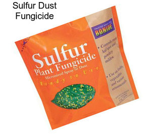 Sulfur Dust Fungicide