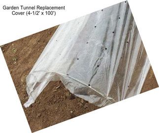 Garden Tunnel Replacement Cover (4-1/2\' x 100\')