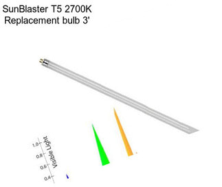 SunBlaster T5 2700K Replacement bulb 3\'