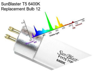 SunBlaster T5 6400K Replacement Bulb 12\