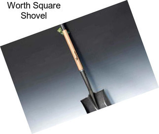 Worth Square Shovel