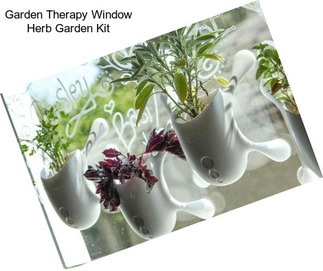 Garden Therapy Window Herb Garden Kit