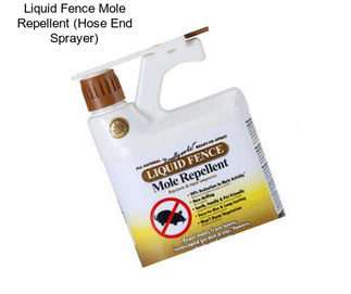 Liquid Fence Mole Repellent (Hose End Sprayer)