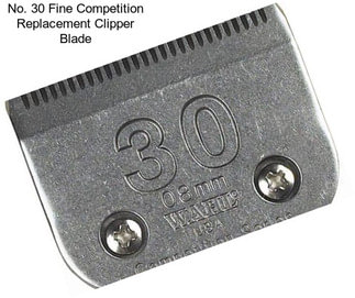 No. 30 Fine Competition Replacement Clipper Blade