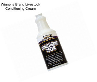 Winner\'s Brand Livestock Conditioning Cream