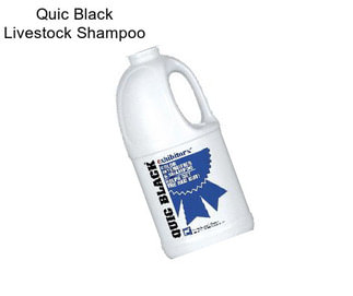 Quic Black Livestock Shampoo