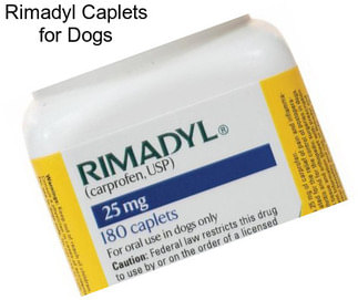 Rimadyl Caplets for Dogs