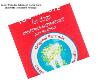 Sentry Petrodex Advanced Dental Care Enzymatic Toothpaste for Dogs
