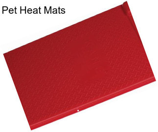 Pet Heat Mats