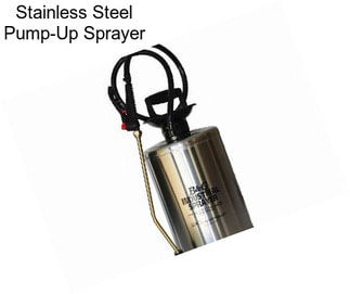 Stainless Steel Pump-Up Sprayer
