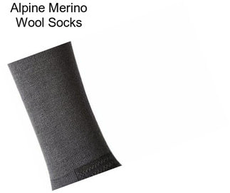 Alpine Merino Wool Socks