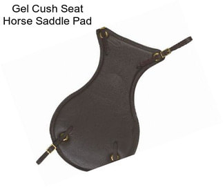 Gel Cush Seat Horse Saddle Pad