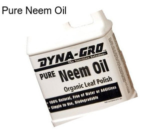 Pure Neem Oil