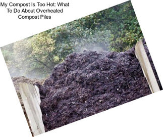 My Compost Is Too Hot: What To Do About Overheated Compost Piles