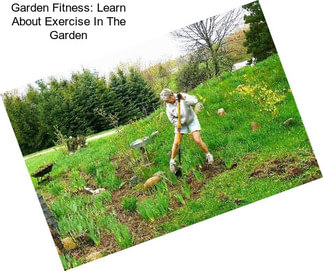 Garden Fitness: Learn About Exercise In The Garden