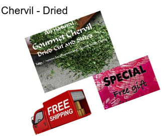 Chervil - Dried