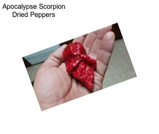 Apocalypse Scorpion Dried Peppers