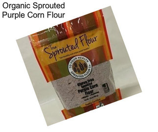 Organic Sprouted Purple Corn Flour