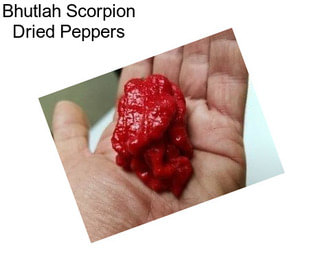 Bhutlah Scorpion Dried Peppers