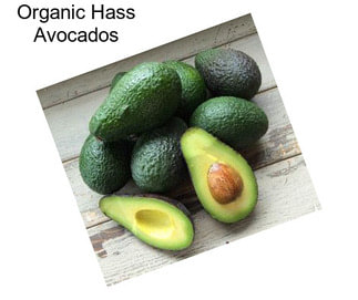 Organic Hass Avocados