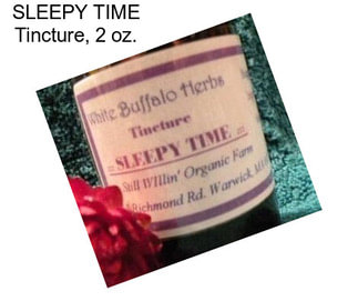 SLEEPY TIME Tincture, 2 oz.