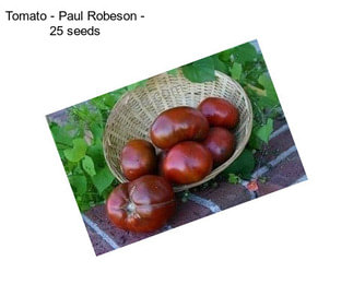 Tomato - Paul Robeson - 25 seeds