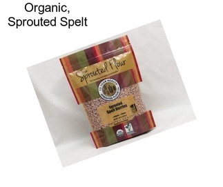 Organic, Sprouted Spelt