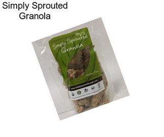 Simply Sprouted Granola