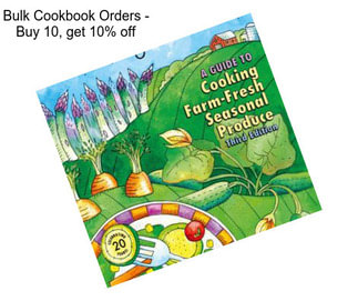 Bulk Cookbook Orders - Buy 10, get 10% off