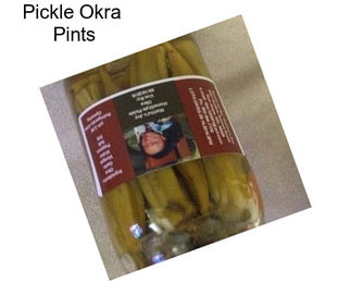 Pickle Okra  Pints
