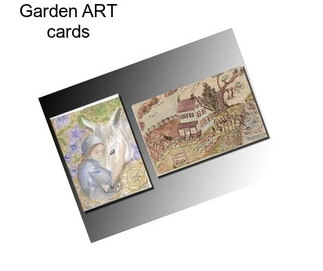 Garden ART cards