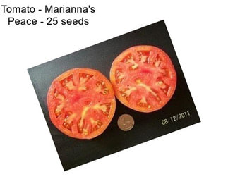 Tomato - Marianna\'s Peace - 25 seeds