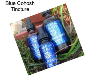 Blue Cohosh Tincture