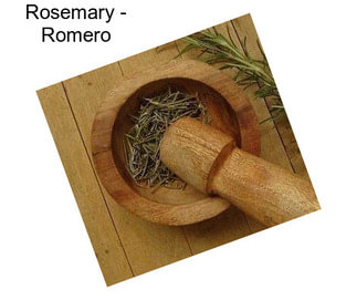 Rosemary - Romero