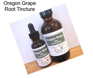 Oregon Grape Root Tincture