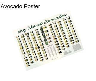 Avocado Poster