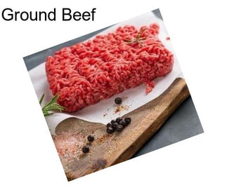 Ground Beef