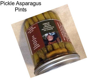 Pickle Asparagus Pints