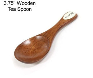 3.75\'\' Wooden Tea Spoon