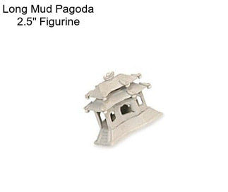 Long Mud Pagoda 2.5\'\' Figurine