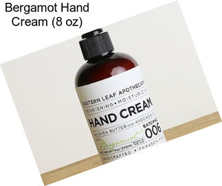 Bergamot Hand Cream (8 oz)