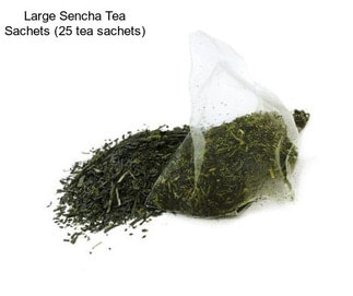 Large Sencha Tea Sachets (25 tea sachets)