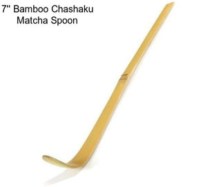 7\'\' Bamboo Chashaku Matcha Spoon