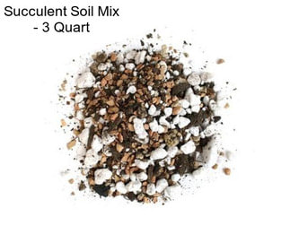 Succulent Soil Mix - 3 Quart