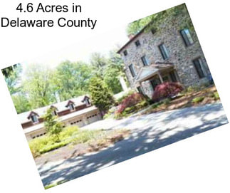 4.6 Acres in Delaware County