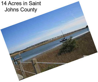 14 Acres in Saint Johns County