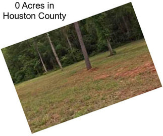 0 Acres in Houston County