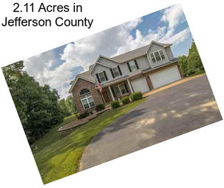 2.11 Acres in Jefferson County