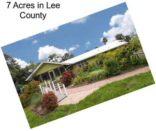 7 Acres in Lee County