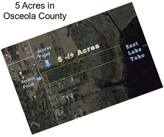 5 Acres in Osceola County